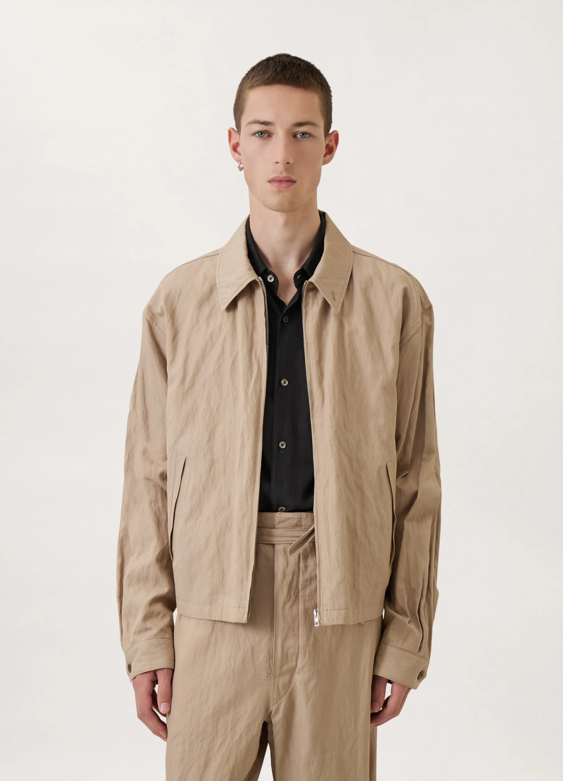Zipped Blouson