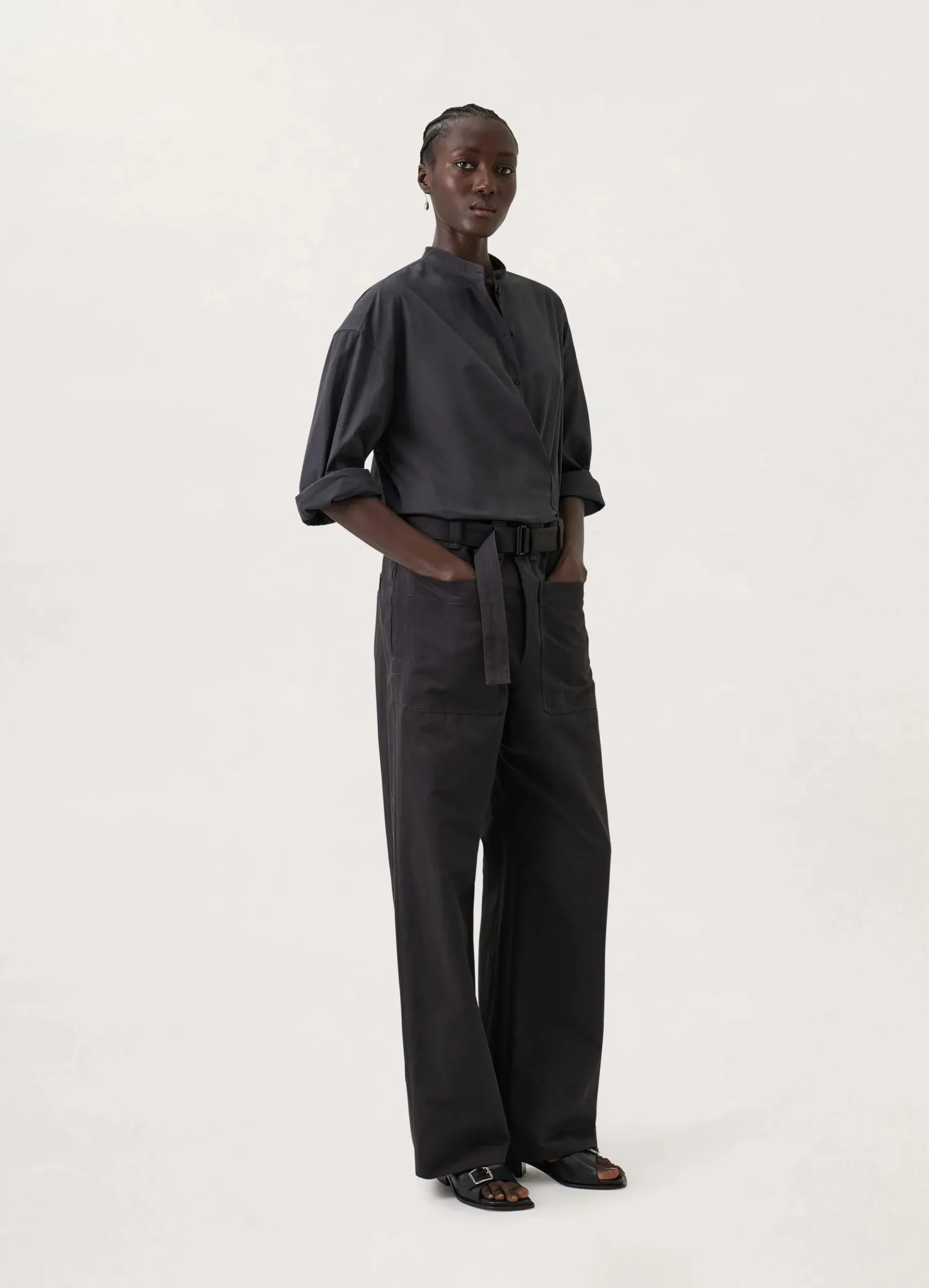 Belted Pocket Pants
